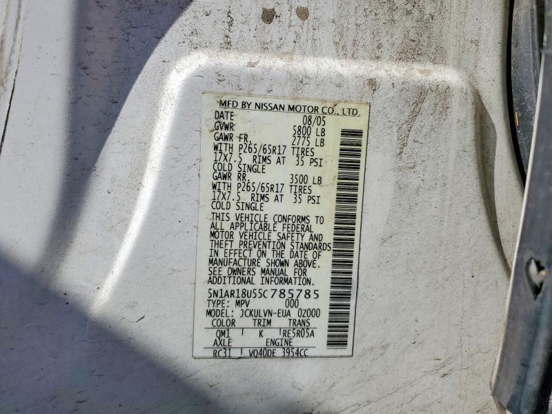 2005 Niss Pathfinder