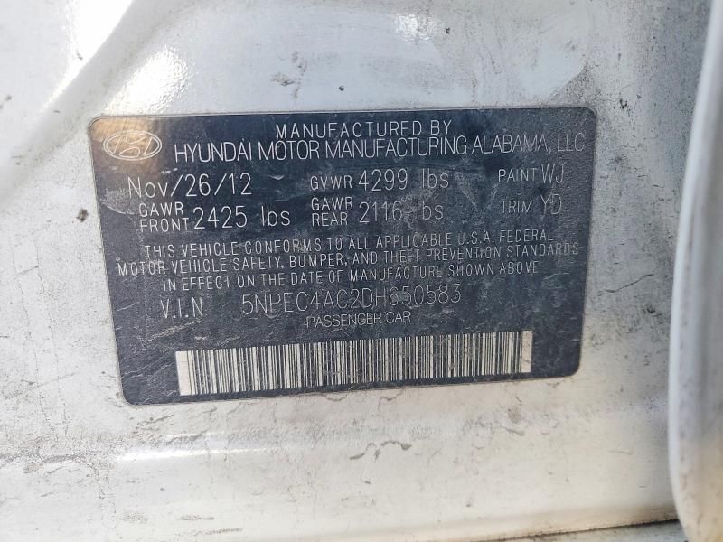 2013 Hyundai Sonata se