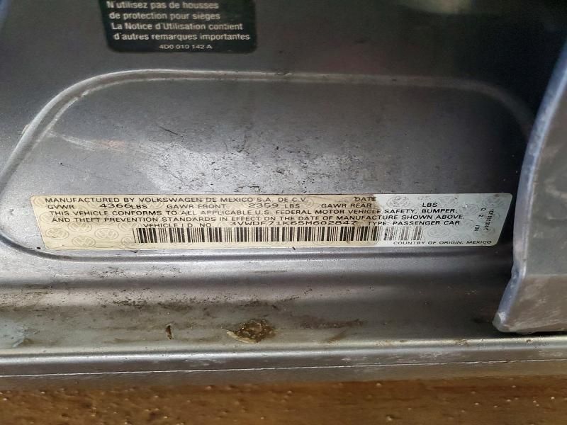 2005 Volkswagen New Jetta 2.5l Option Package 2