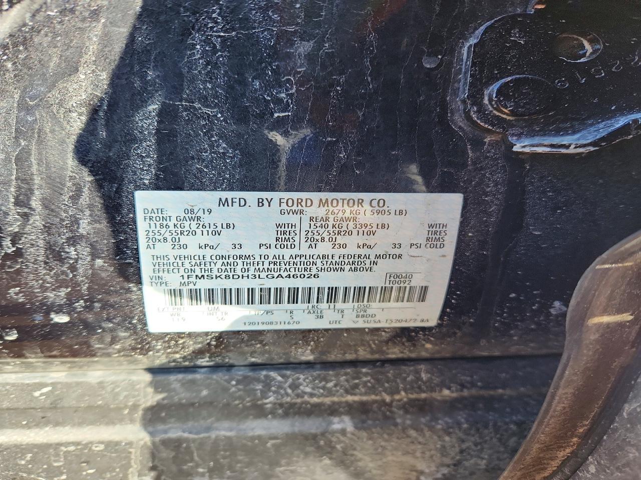 2020 Ford Explorer xlt