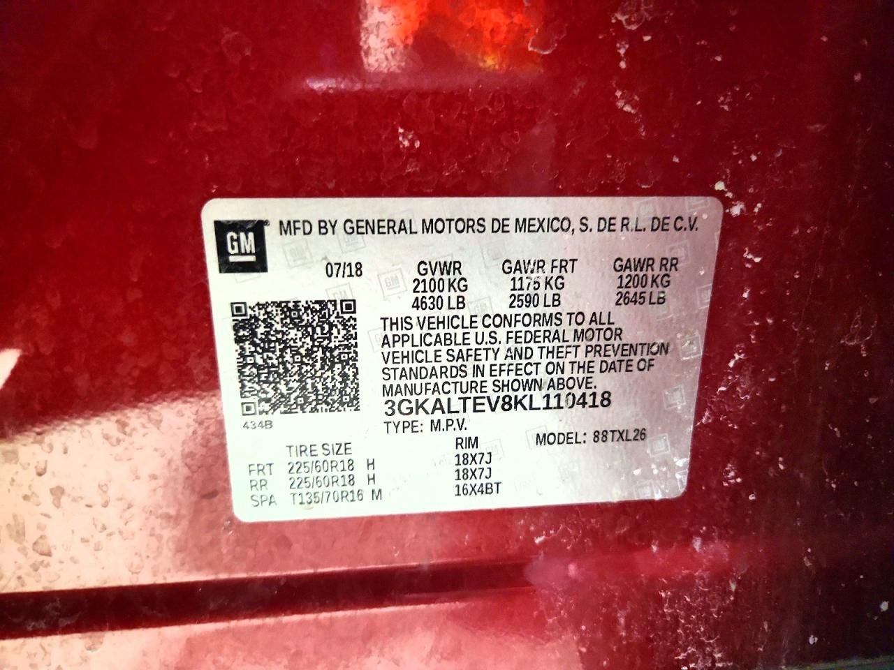 2019 GMC Terrain sle