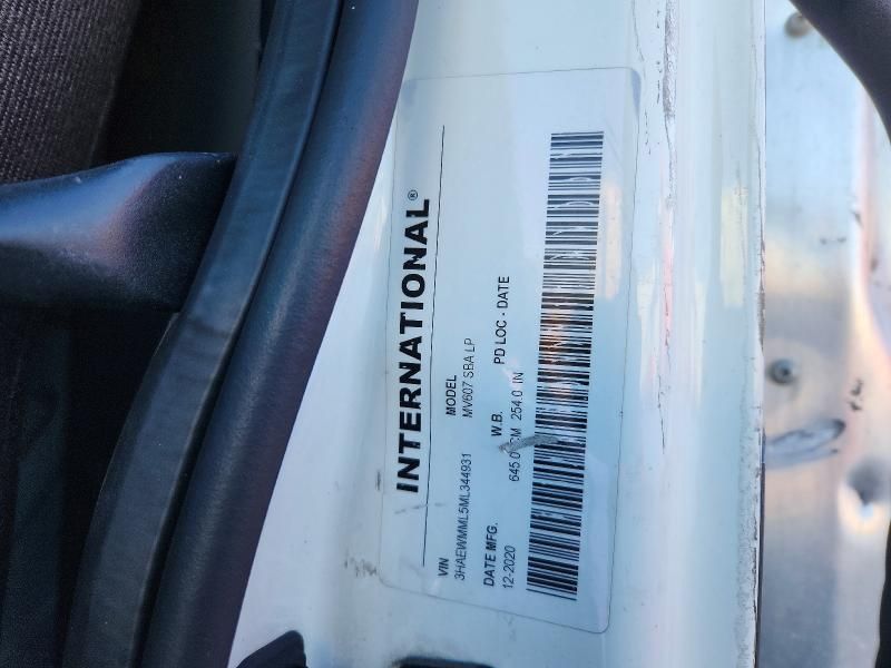 2021 International Mv607 box Truck