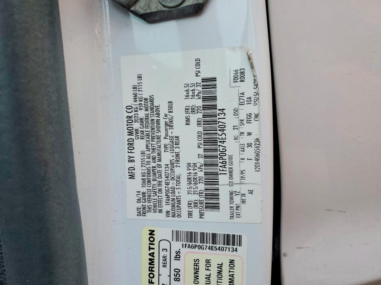 2014 Ford Fusion s