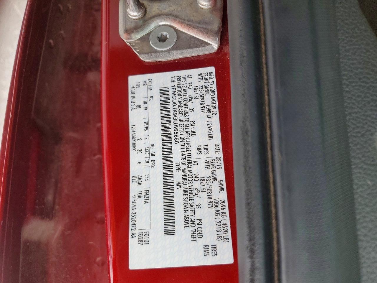 2016 Ford Escape Titanium