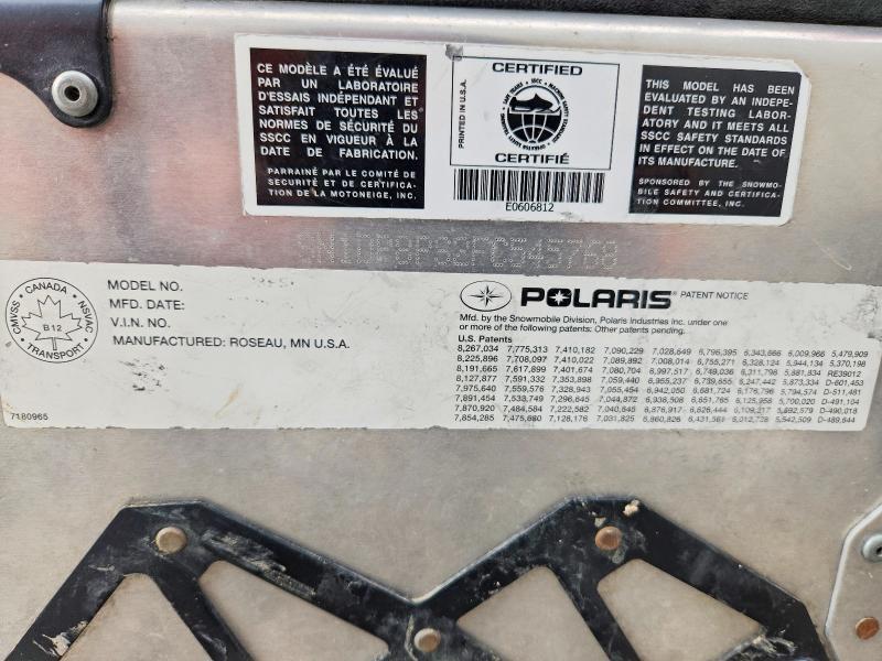 2015 Polari Snowmobile