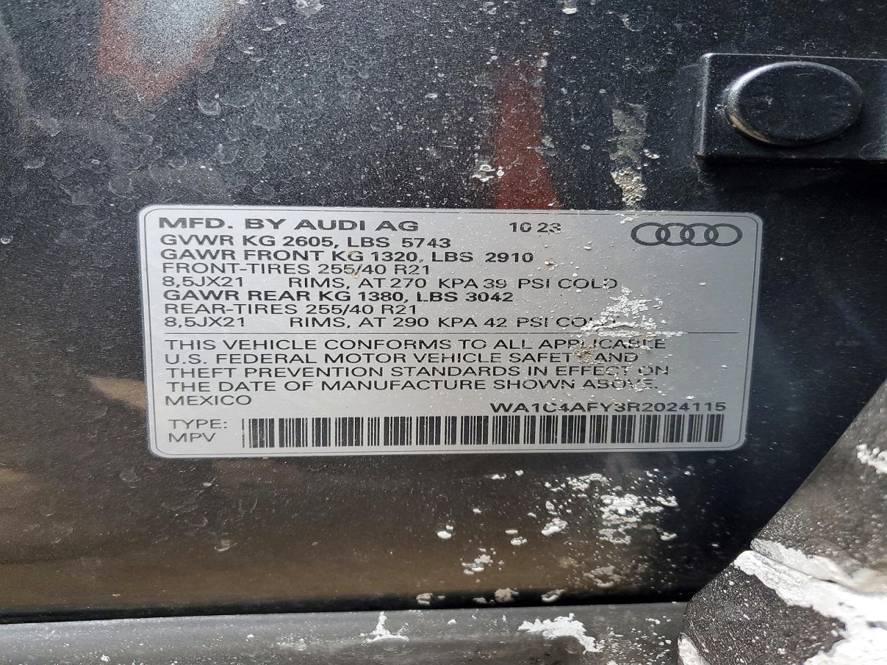 2024 Audi SQ5 Prestige