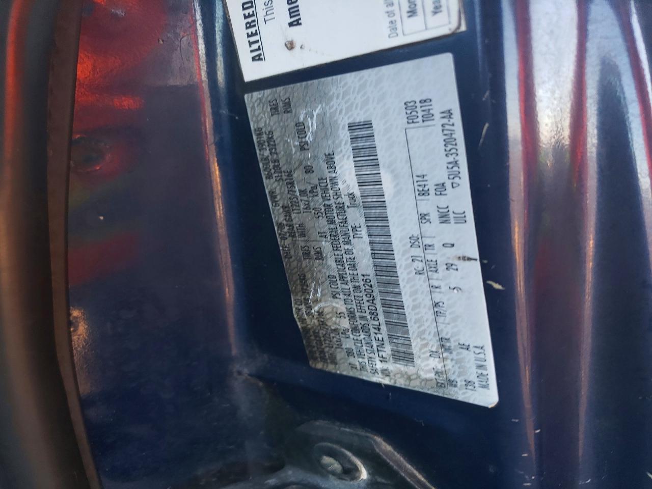 2008 Ford E150 Utility / Service Van