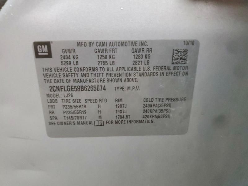 2011 Chevrolet Equinox ltz