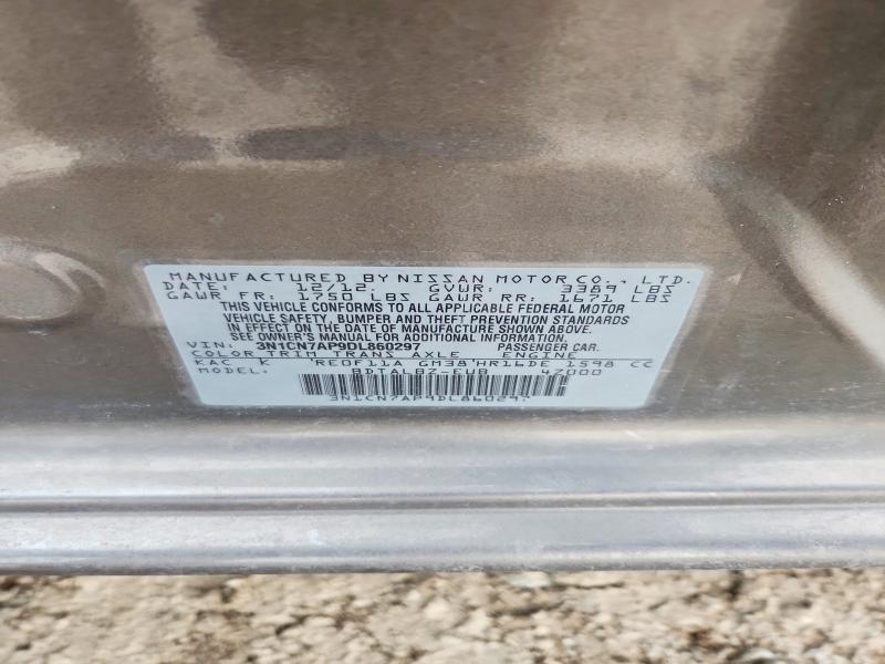 2013 Nissan Versa 1.6 s