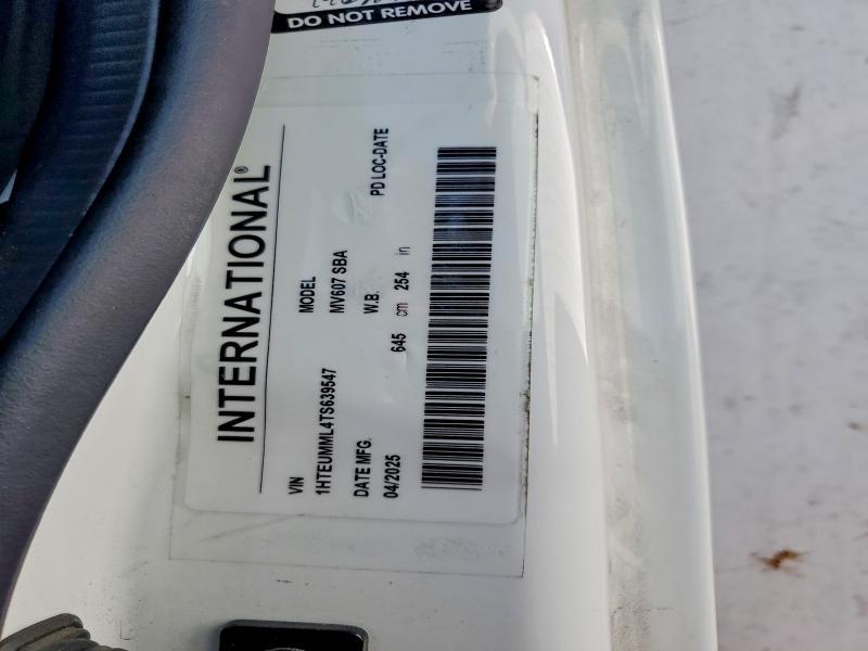 2026 International MV607 BOX Truck