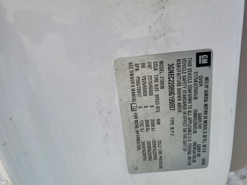 2009 Chevrolet Avalanche C1500 LT