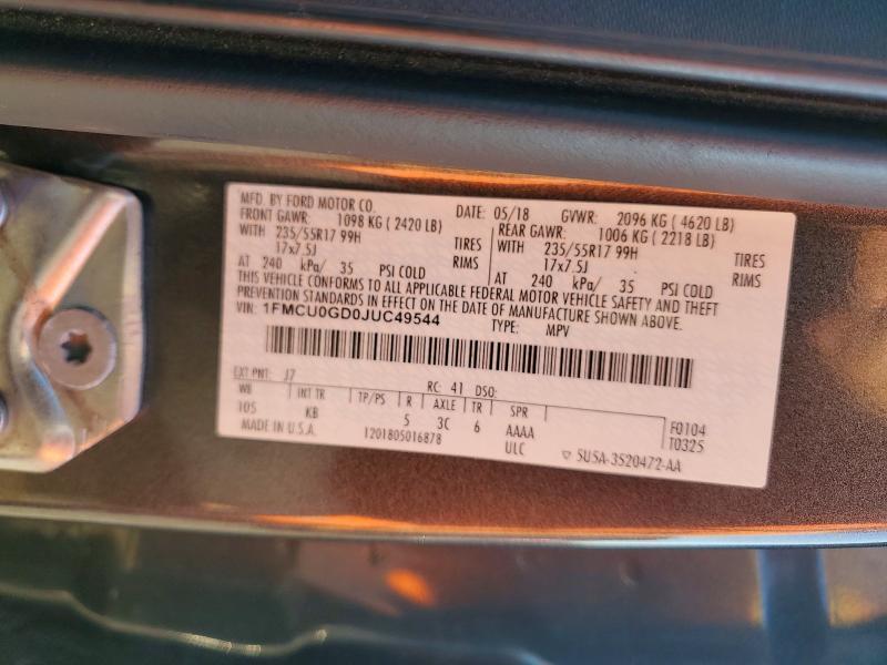 2018 Ford Escape se