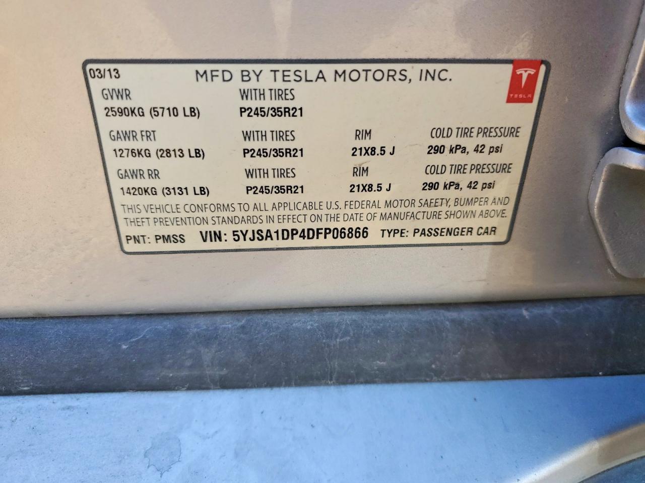 2013 Tesla Model s