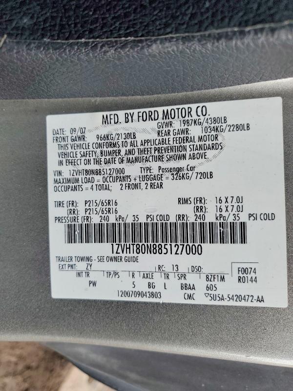 2008 Ford Mustang