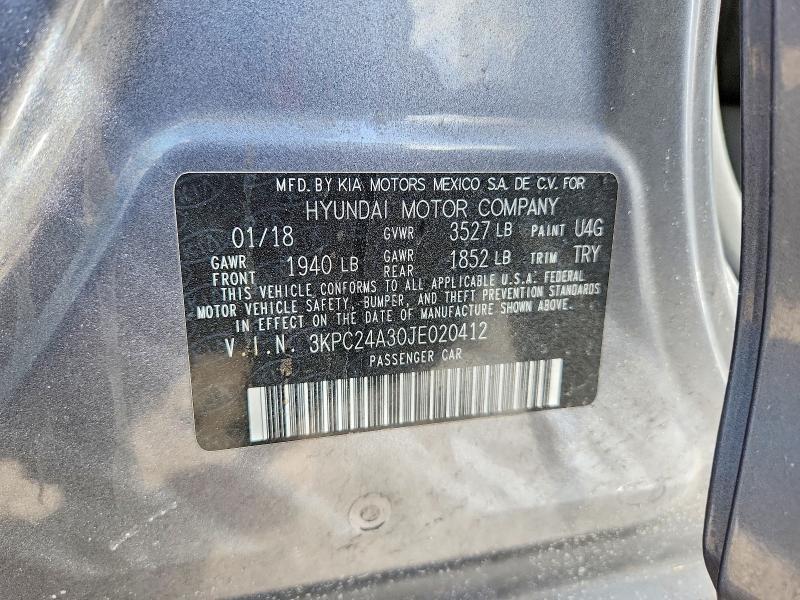2018 Hyundai Accent sel