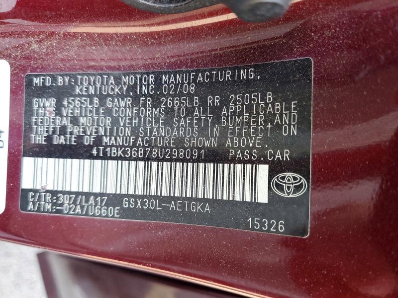 2008 Toyota Avalon xl