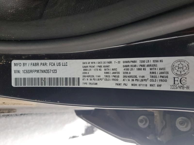 2022 Dodge Ram 1500 Limited