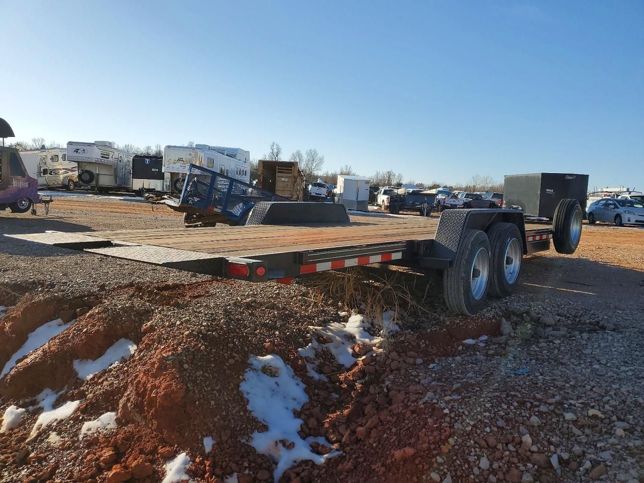 2024 Kaufman Tilt Deck Equipment Trailer