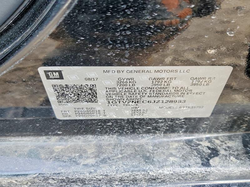 2018 GMC Sierra K1500 SLT