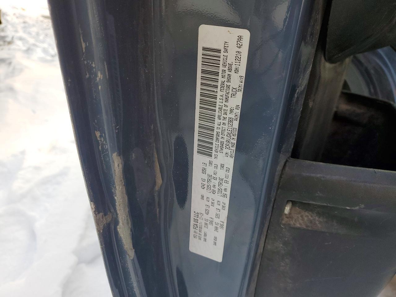 2020 Dodge RAM Promaster 2500 Delivery Van