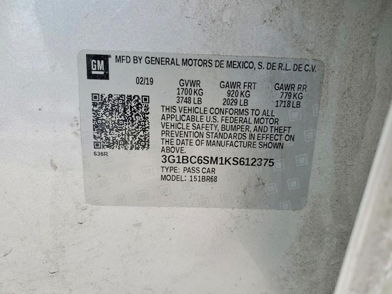 2019 Chevrolet Cruze ls