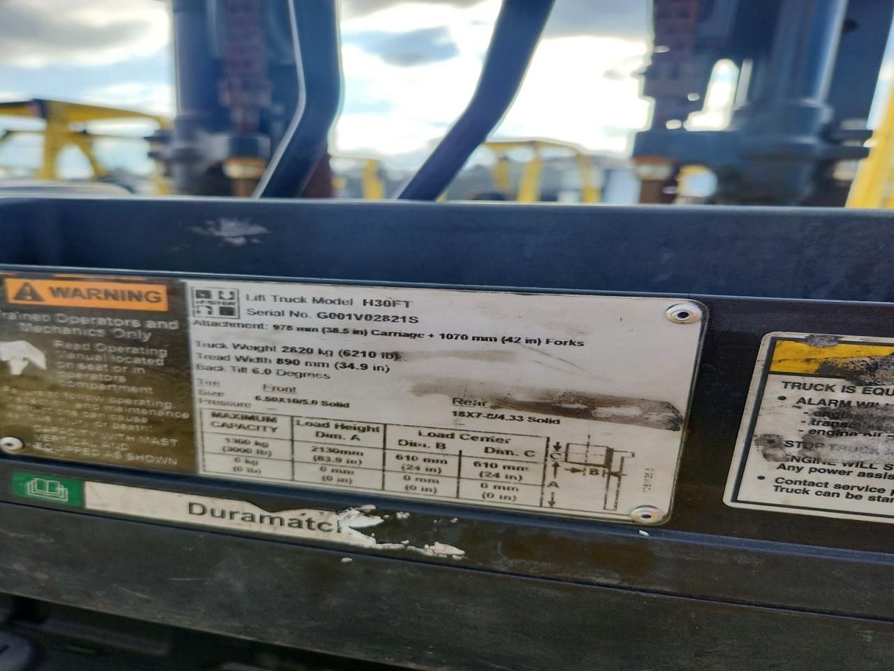 2018 Hyster H30FT Forklift