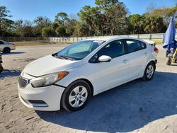 KIA salvage cars for sale: 2016 KIA Forte lx