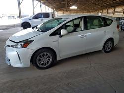 Salvage cars for sale from Copart Phoenix, AZ: 2015 Toyota Prius v
