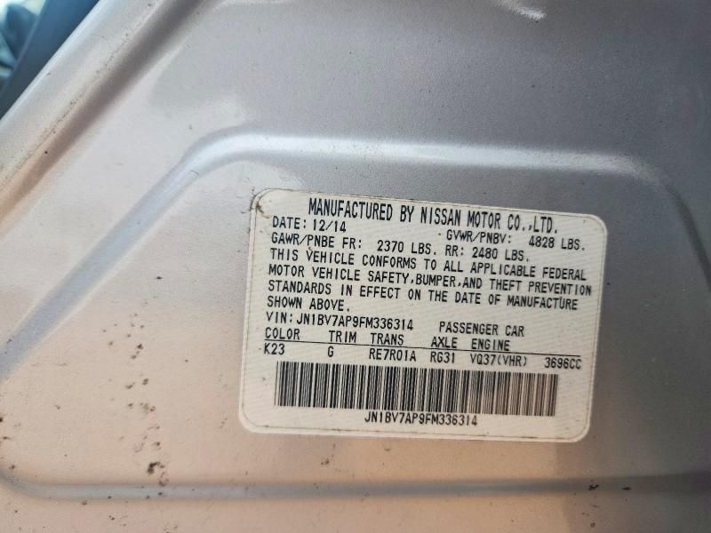 2015 Infiniti Q50 Base