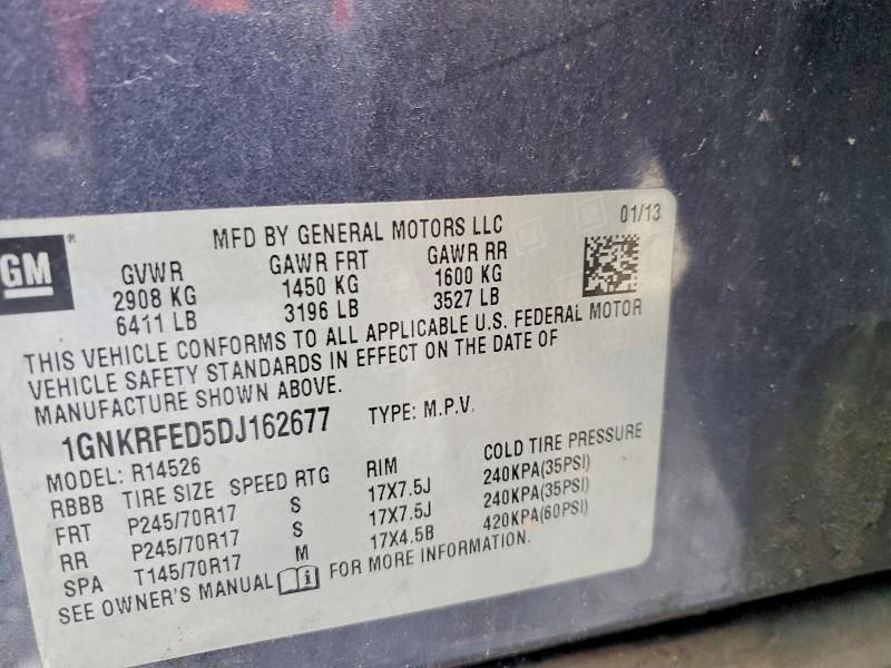 2013 Chevrolet Traverse ls