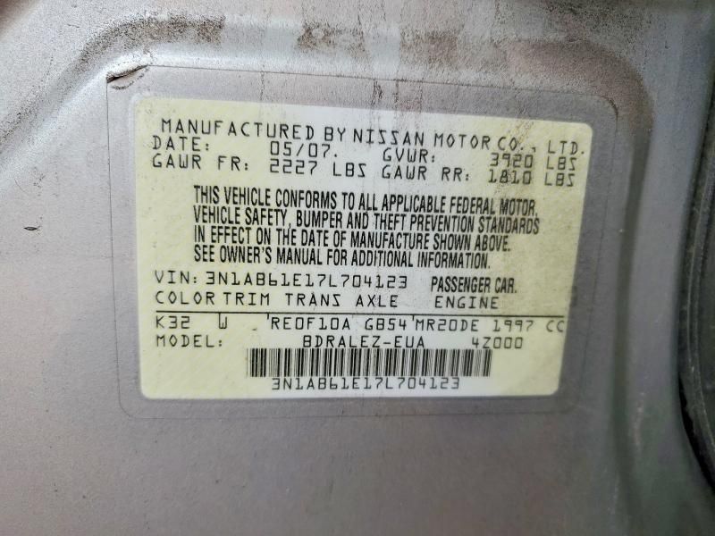 2007 Nissan Sentra 2.0