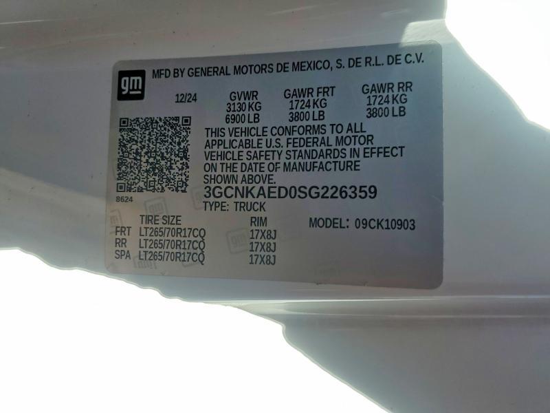 2025 Chev Rolet Silverado 1500 Refrigerated box Truck