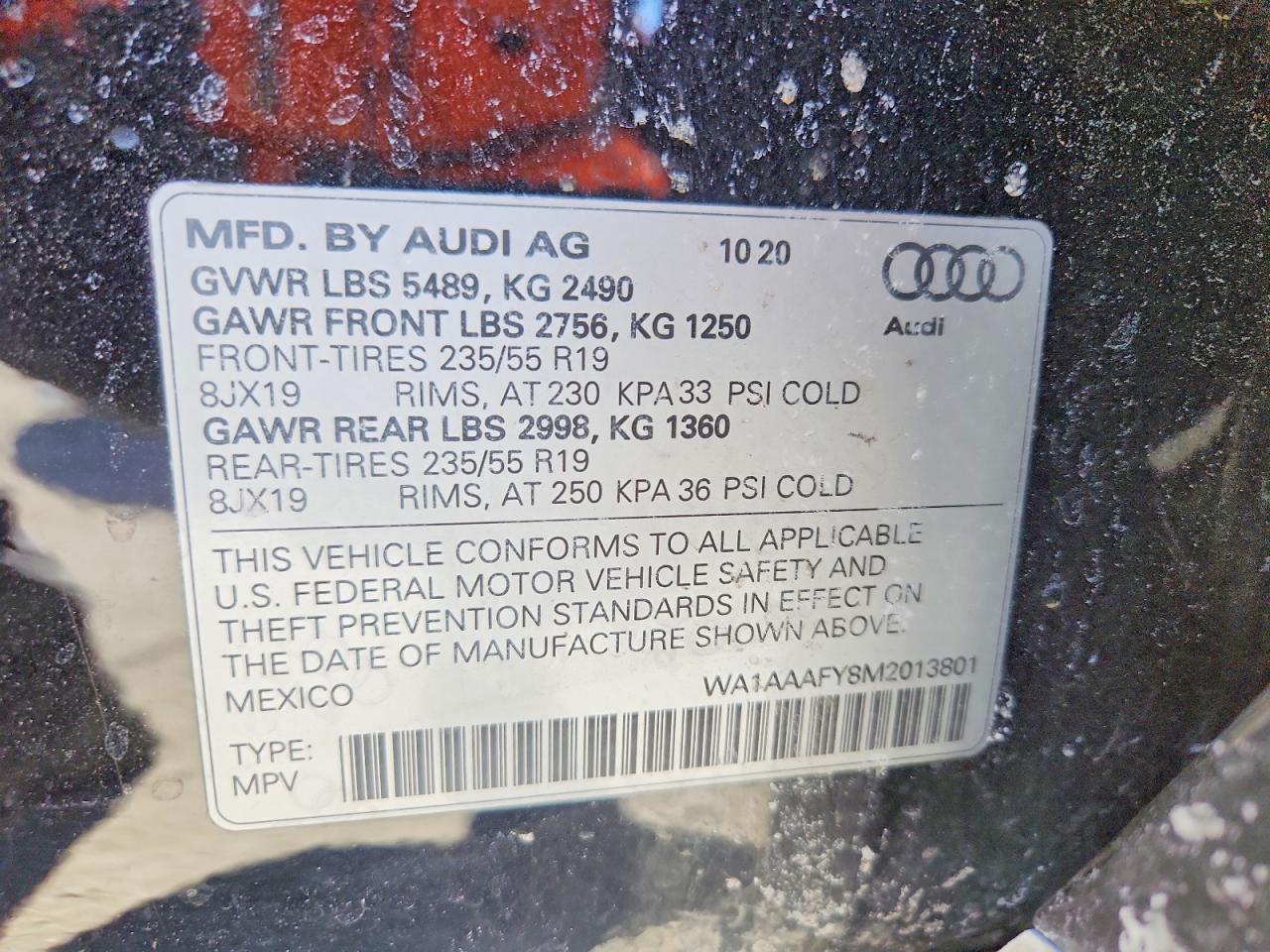 2021 Audi Q5 Premium