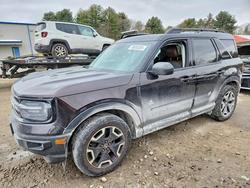 Salvage cars for sale from Copart Mendon, MA: 2021 Ford Bronco Sport Outer Banks