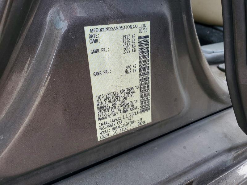 2016 Nissan Altima 2.5