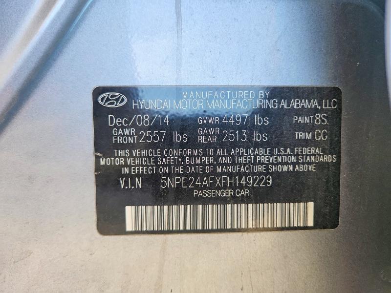 2015 Hyundai Sonata se