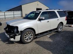 Ford Expedition Vehiculos salvage en venta: 2017 Ford Expedition Limited