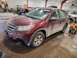 Honda salvage cars for sale: 2012 Honda Cr-v lx