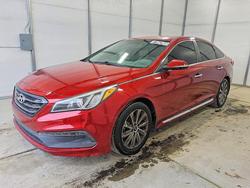 Salvage cars for sale from Copart Ellenwood, GA: 2015 Hyundai Sonata Sport