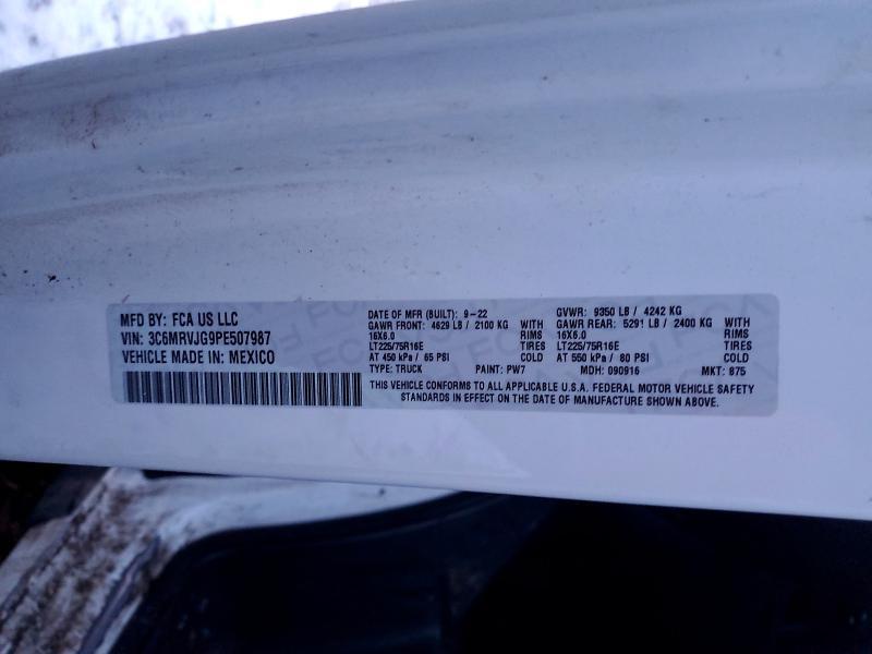 2023 Dodge RAM Promaster 3500 Delivery Van