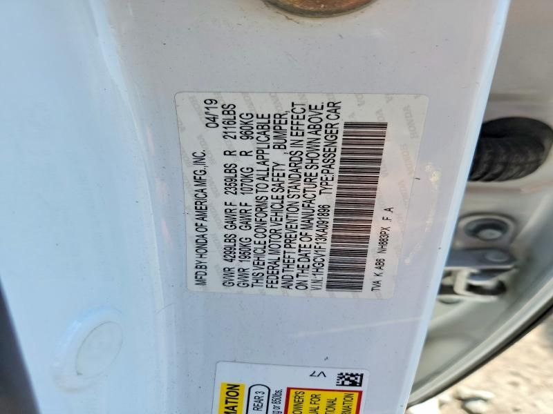 2019 Honda Accord lx