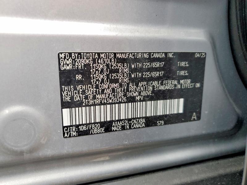 2025 Toyota Rav4 le