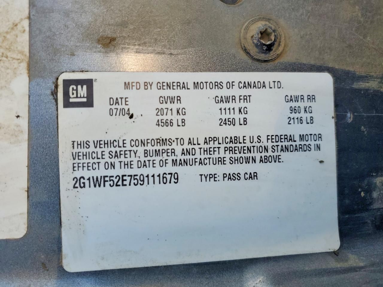 2005 Chevrolet Impala