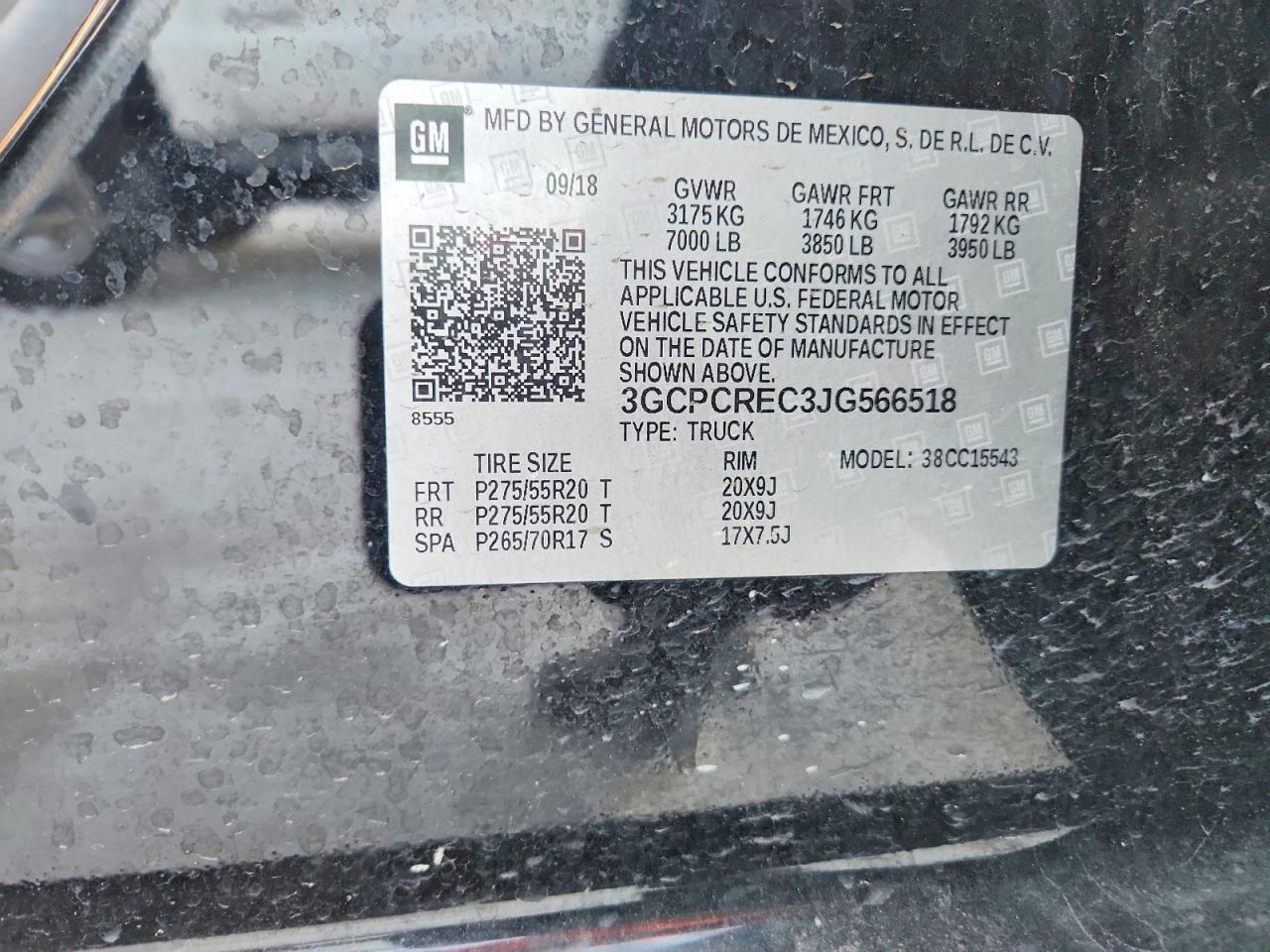 2018 Chevrolet Silverado C1500 lt