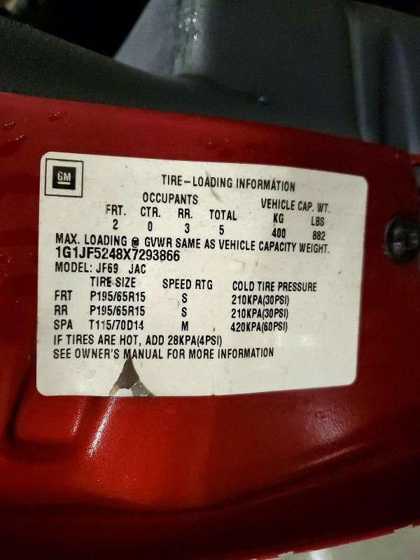 1999 Chevrolet Cavalier ls