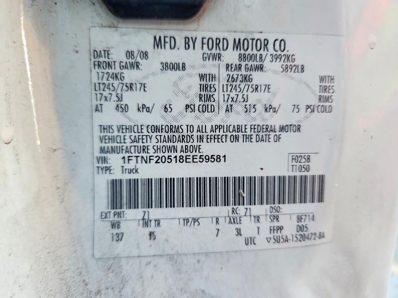 2008 Ford F250 Super Duty Utility / Service Truck
