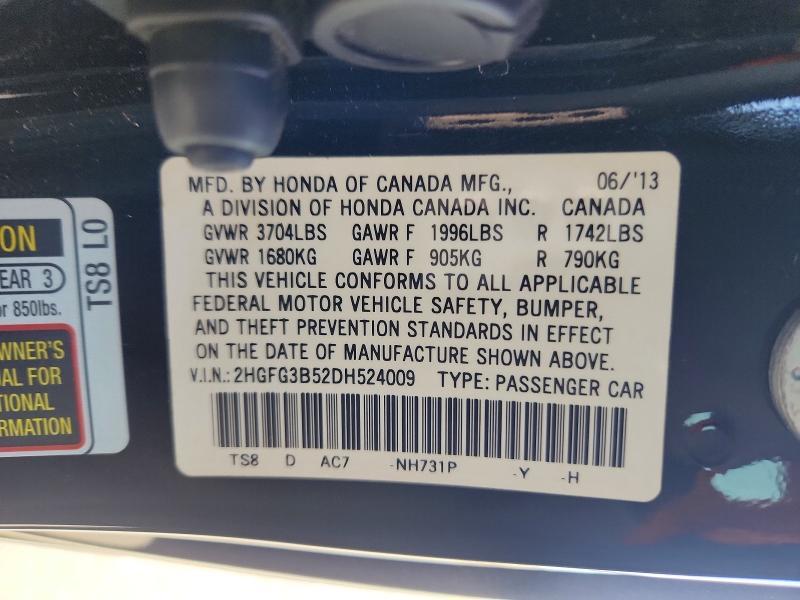 2013 Honda Civic lx