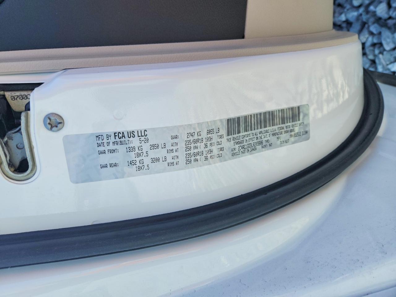 2020 Chrysler Pacifica Limited