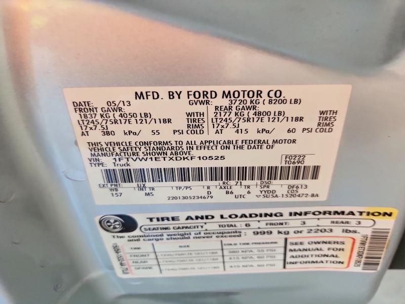 2013 Ford F150 Supercrew