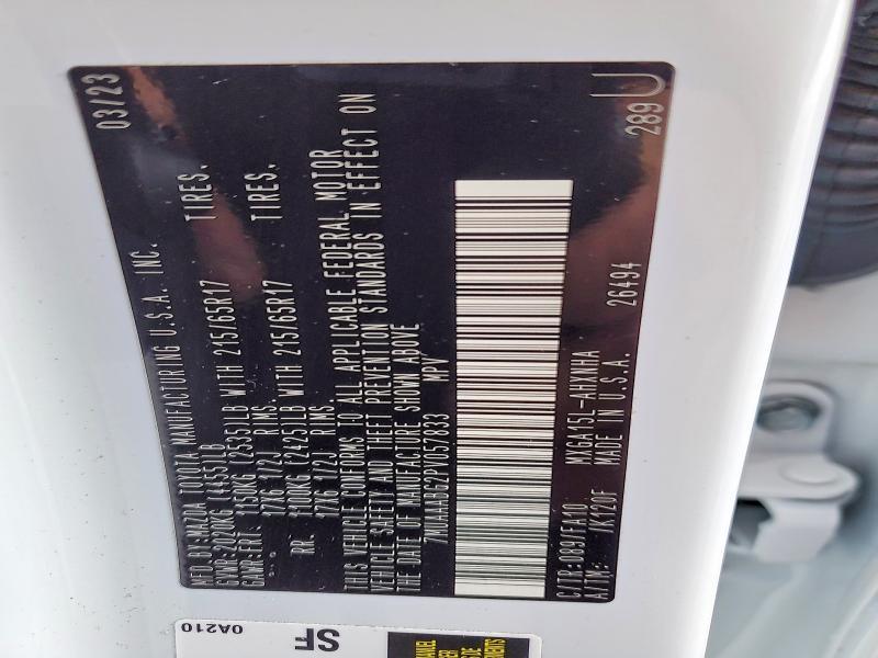 2023 Toyota Corolla Cross l